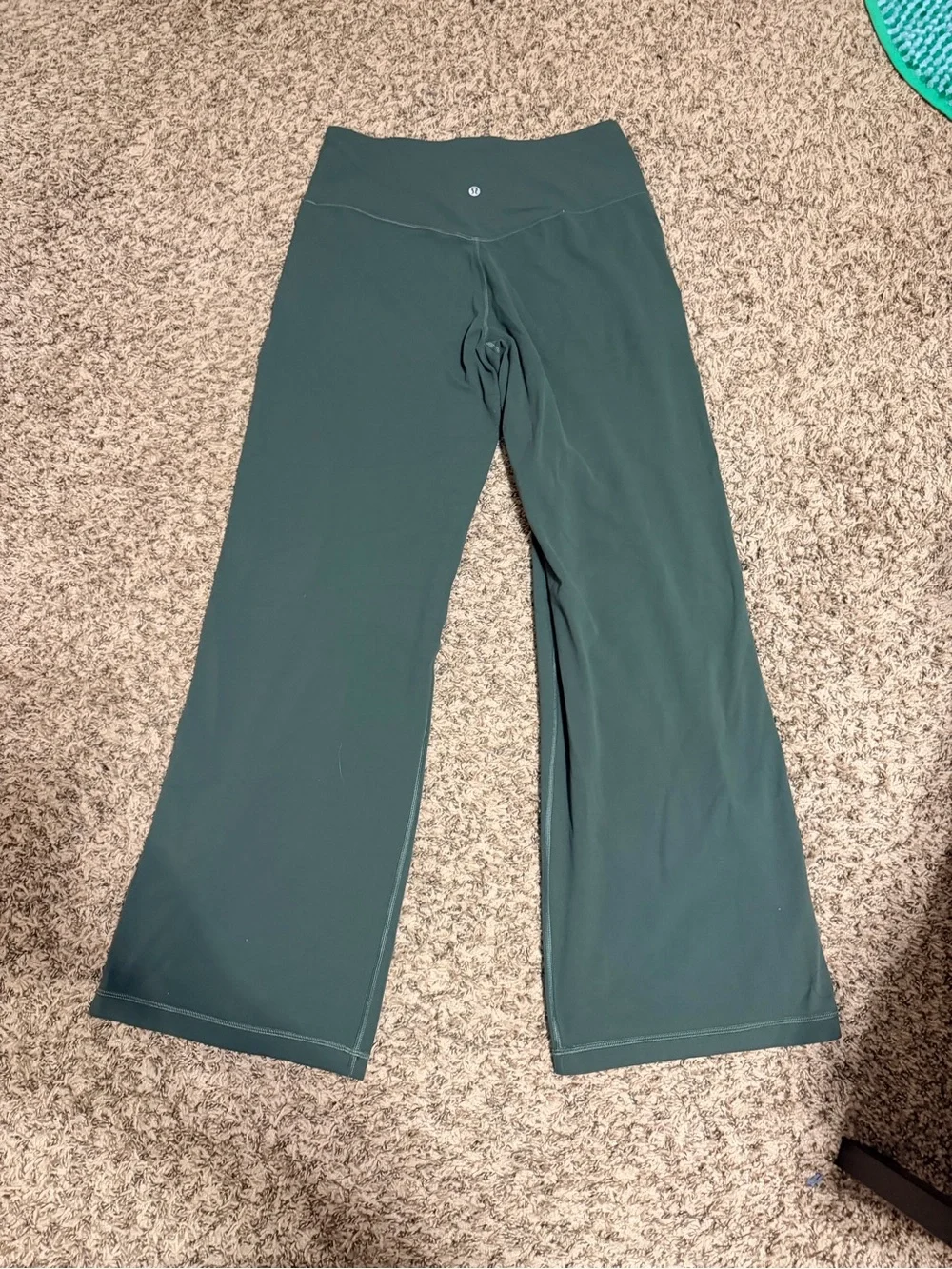 Lululemon Wide Leg Sage Green Leggings